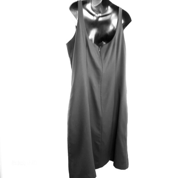 NWT Plus Size Banana Republic Sleeveless Contemporary Midi Loose Fit Dress - Picture 2 of 6